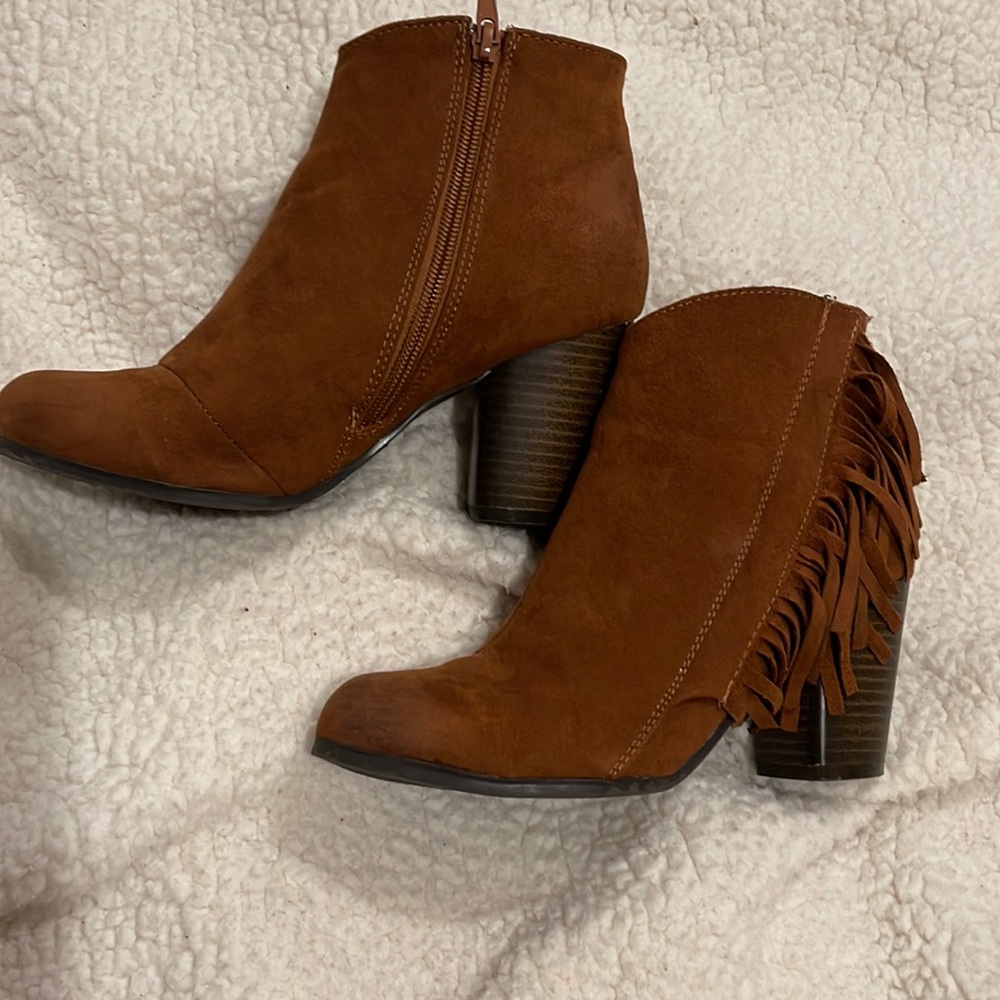Fringe Ankle Boot
